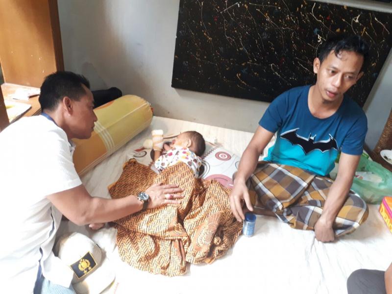 Rasa Duka Wakapolresta Pekanbaru Meninggalnya Bayi Sakit Kanker