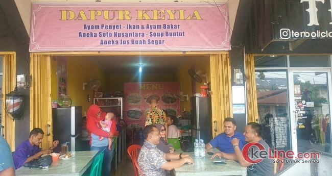 Dapur Keyla Tempat Kuliner Pekanbaru Memberikan Diskon Kepada Pengunjung