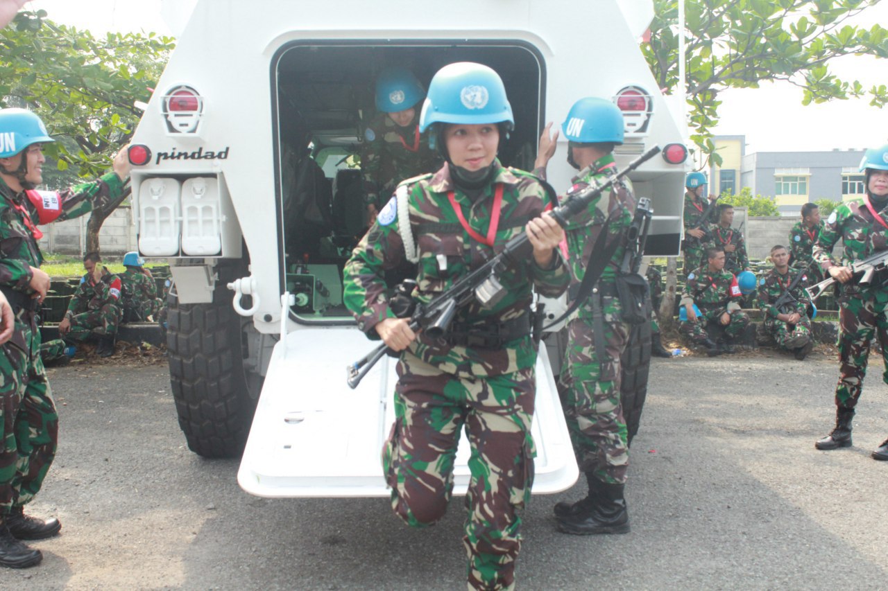 850 Prajurit TNI Konga XXIII-N Unifil Gelar Latihan Teknis