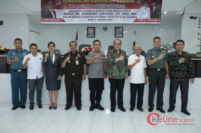 Anggota Komisi II DPR RI Datang Keasahan,Ini Kata Bupati