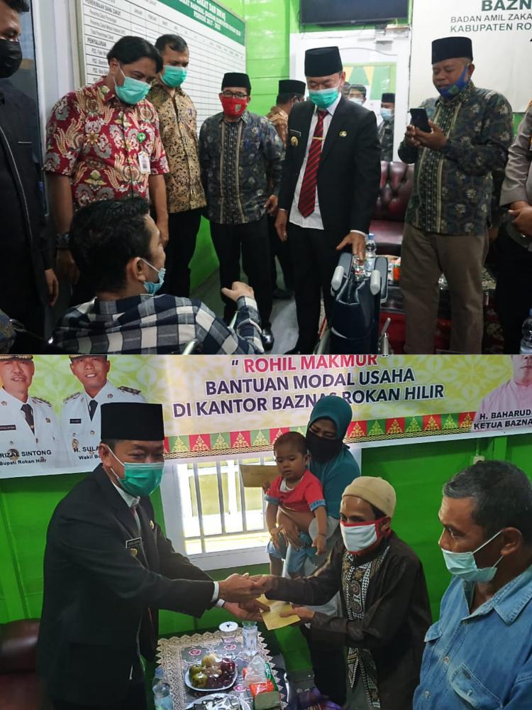 Distribusikan Bantuan Modal Usaha, Afrizal: Semoga Bisa Berkembang