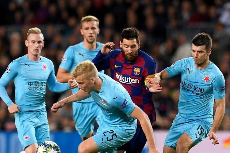 Liga Champions : Slavia Praha Berhasil Tahan Imbang Raksasa Spanyol