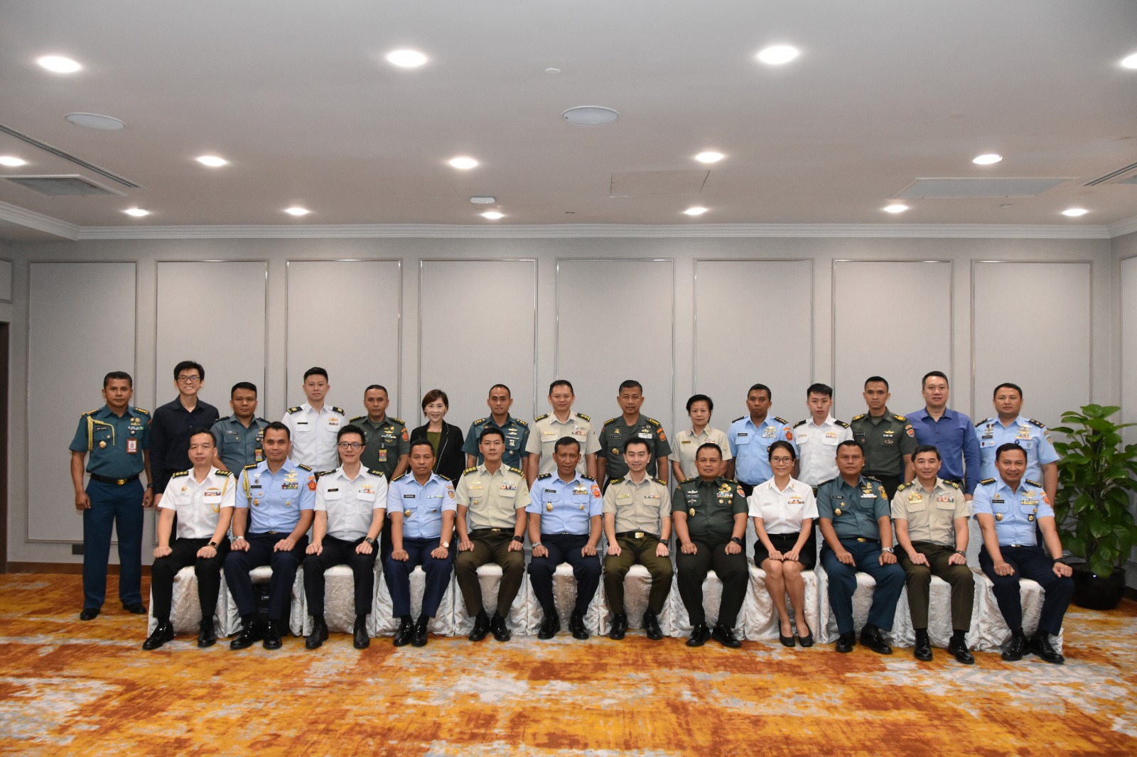 Aspers Panglima TNI dan Direktur Intelijen Militer SAF Pimpin Sidang ISJESPC di Singapura