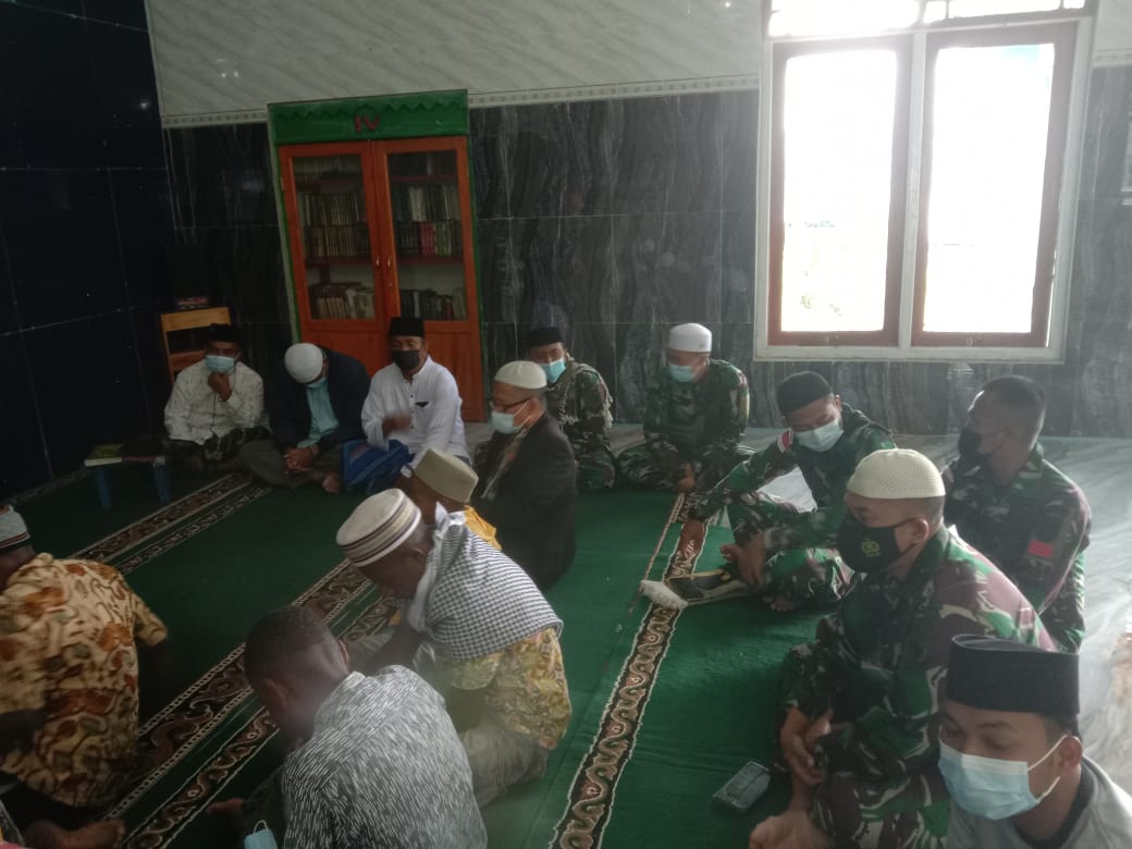 Satgas Yonif RK 751/VJS Memperingati Maulid Nabi Muhammad SAW