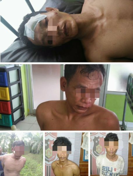 Dua dari Tujuh Pencuri Sarang Walet Bersenpi di Rohil Berhasil di Lumpuhkan Polisi 