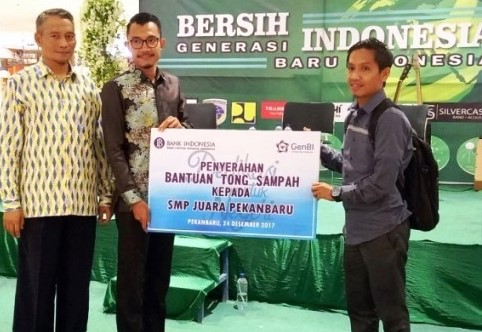 GenBI Gandeng Bank Sampah dan Walhi Riau