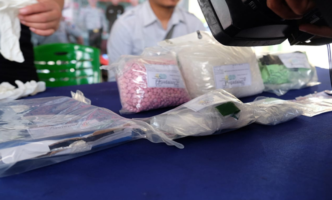 Simpan Sabu 1,5 Kg dan Tiga Ribu Pil Ekstasi, Empat Kurir Narkoba Ditangkap