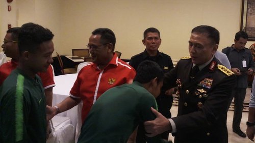 Ketum PSSI Iwan Bule Lepas Sekuat Timnas Indonesia U23 ke Sea Games