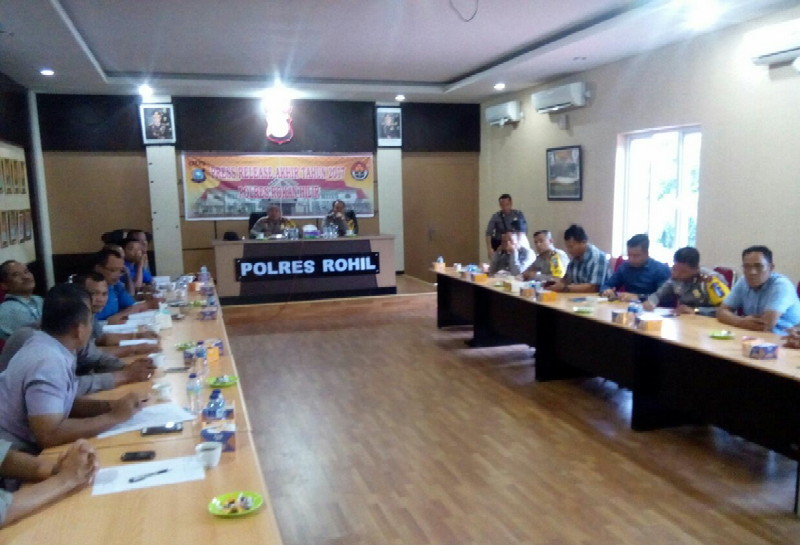 Sepanjang 2017, 6 Anggota Polres Rohil Dipecat