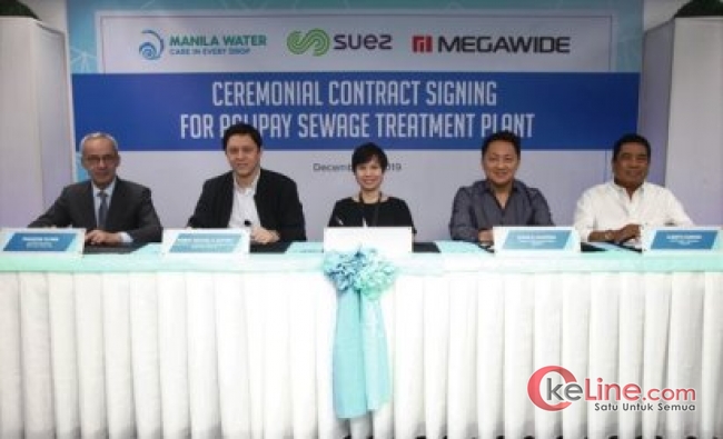 SUEZ MoU Pembangun Instalasi Pengolahan Air Limbah di Metro Manila