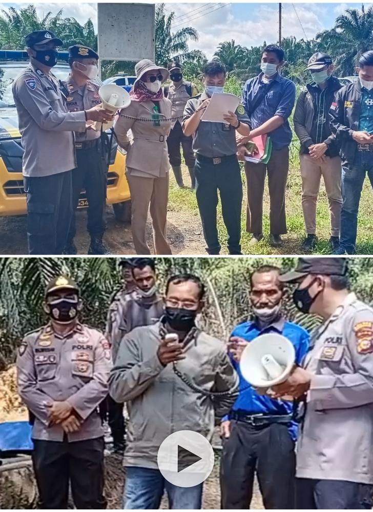  KTJA Keberatan, PN Rohil Sita Eksekusi 310 Hektar Lahan Sawit Diatas Dua Objek Perkara Berbeda 