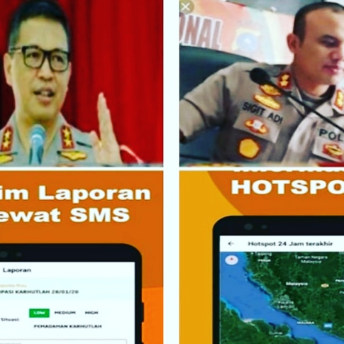 Cegah Karhutla, Polda Riau Luncurkan Aplikasi Dashboard Lancang Kuning