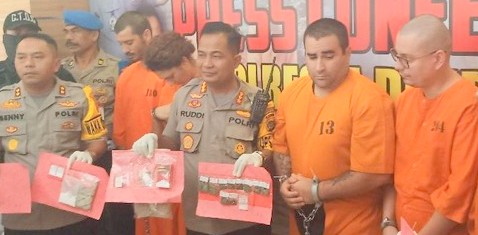 5 Warga Asing di Bali Jadi Pengedar Narkotika