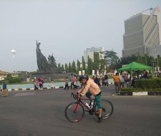 Dishub Kota Pekanbaru Tiadakan CFD Minggu Ini. Akibat Status Kabut Asap Siaga 1