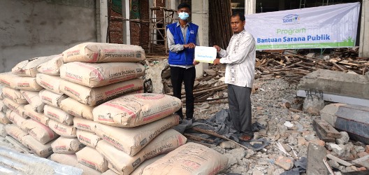 Lagi! Rumah Yatim Salurkan Bantuan Sarana Publik