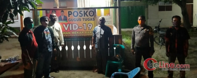 Terima Intruksi Bupati Asahan, Lurah Mekar Baru Bentuk Posko Covid-19