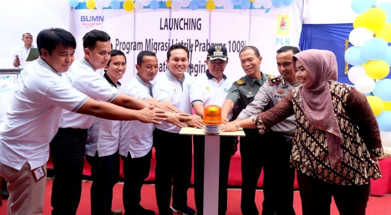 HM Wardan Apresiasi Launcing Program Migrasi Listrik Prabayar PT PLN