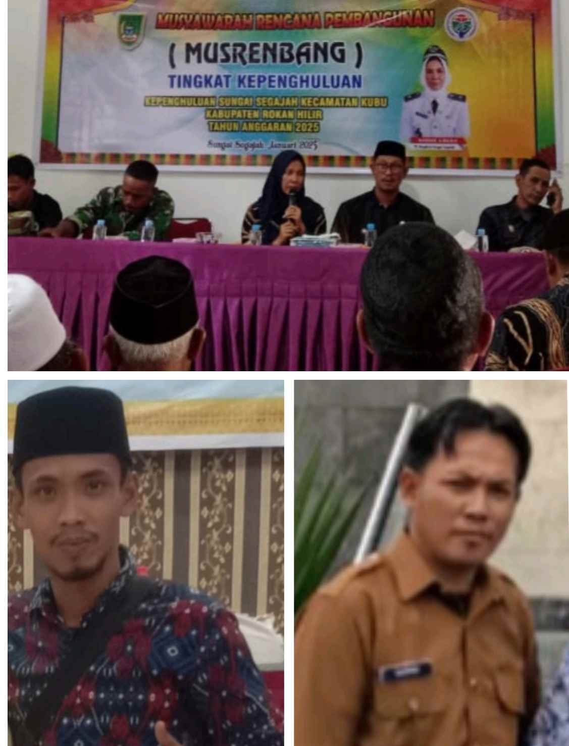 Terkait Isu Miring Penggunaan DD Sungai Segajah Kubu, "Ini Tanggapan BPKep dan Kaur Desa 