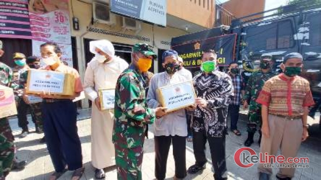 Peduli & Berbagi Menyambut Ramadhan, Kogabwilhan-I Berbagi dengan Penyandang Disabilitas