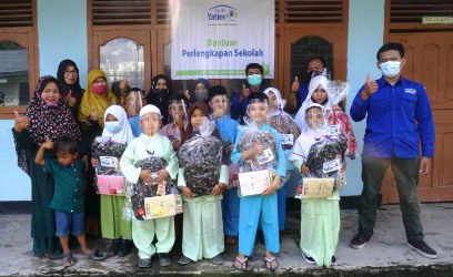 Warga Kampar Antusias Sambut Bantuan Rumah Yatim