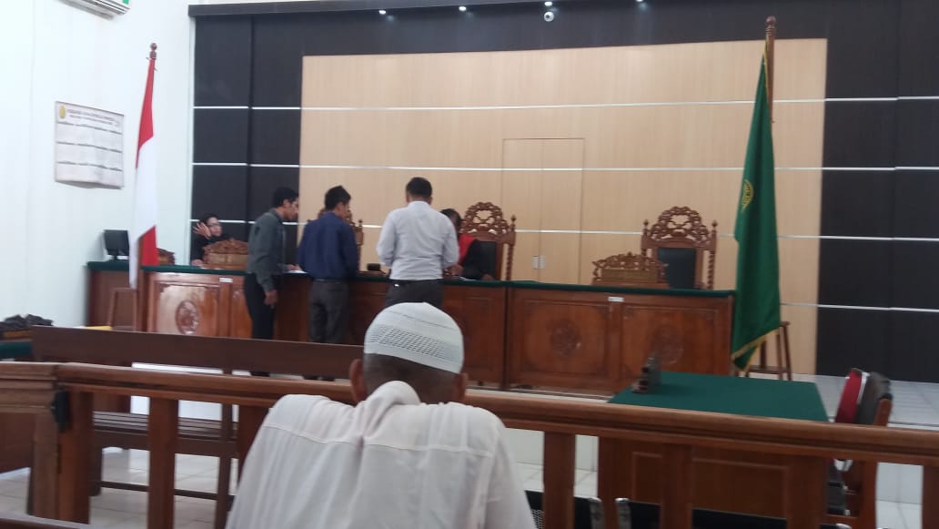 Sidang PK :  H. Syamsul  Serahkan Novum Kepada Hakim