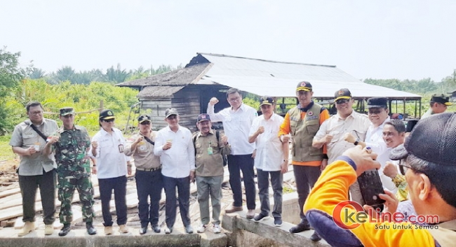 Keberhasilan Meranti Padamkan Karhutla Akan Jadi Percontohan Nasional