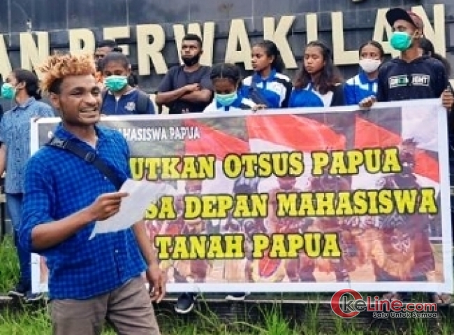 Dukung Otsus Jilid II, Pemuda Papua Gelar Aksi Damai