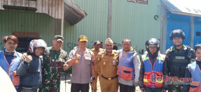 Satgas Pamtas RI-PNG Yonif Raider 514/SY Yakinkan Warga Aman