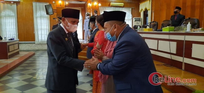 Bupati Asahan Hadir Rapat Paripurna di Kantor DPRD