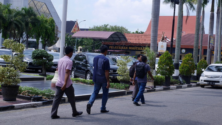 PT. MUP Menanam Sawit Dengan Main Paksa dalam Kawasan Hutan