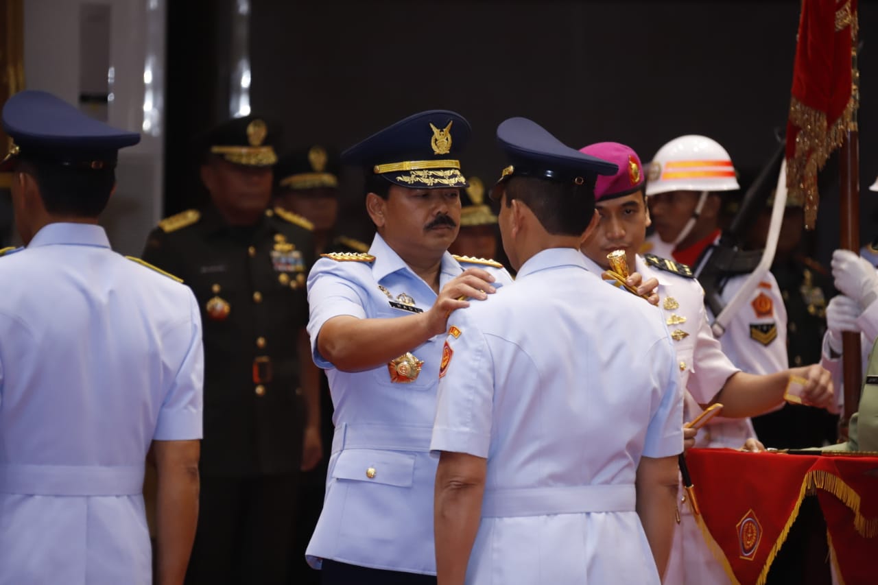 Panglima TNI Pimpin Sertijab Dansesko dan Aspers Panglima TNI