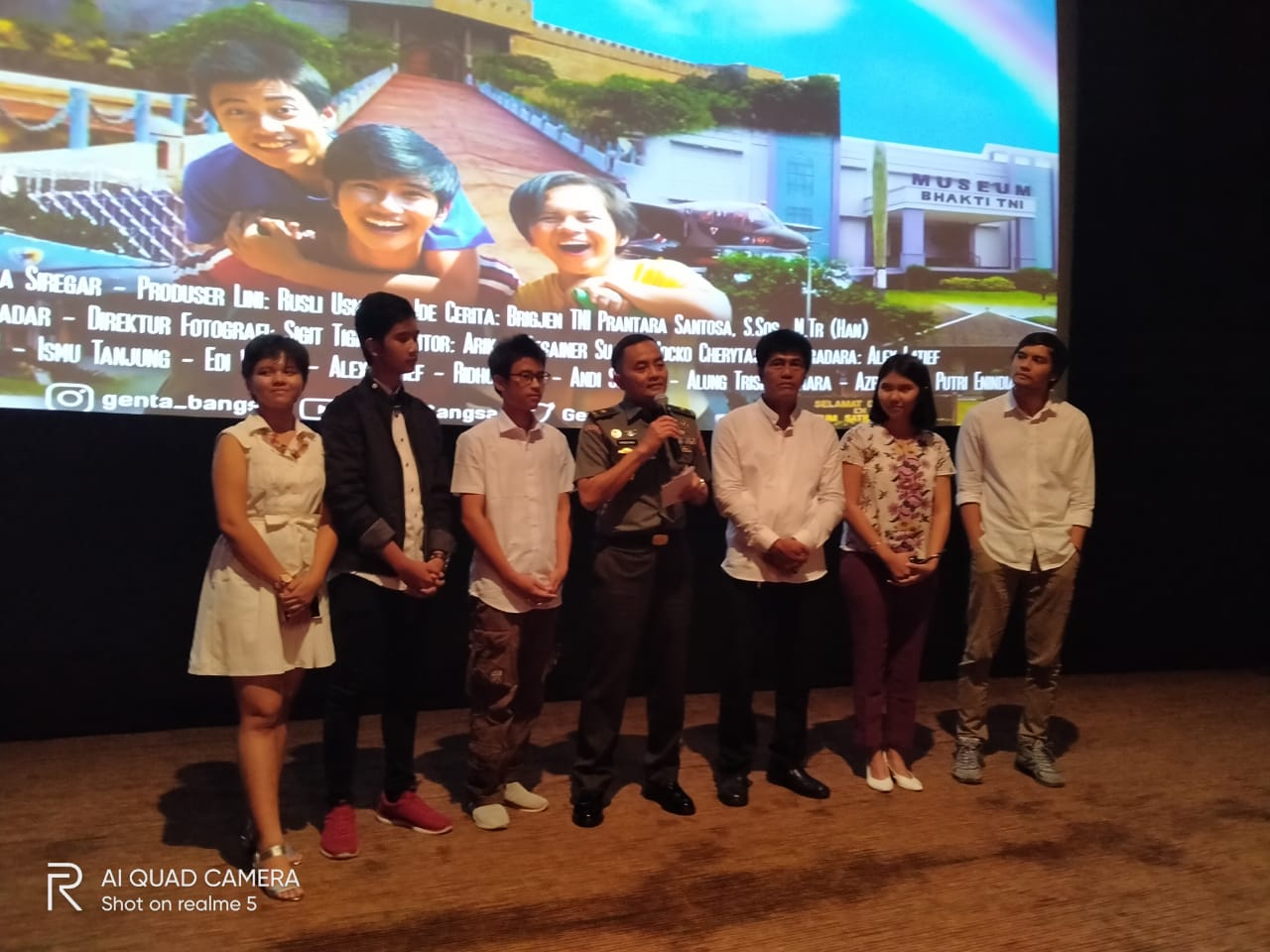 Kapusjarah TNI Launching Film Genta Ayo Ke Museum