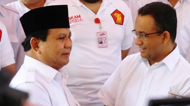 Anies Baswedan Masuk Dalam Tiga Nama Terkuat Cawapres Pendamping Prabowo