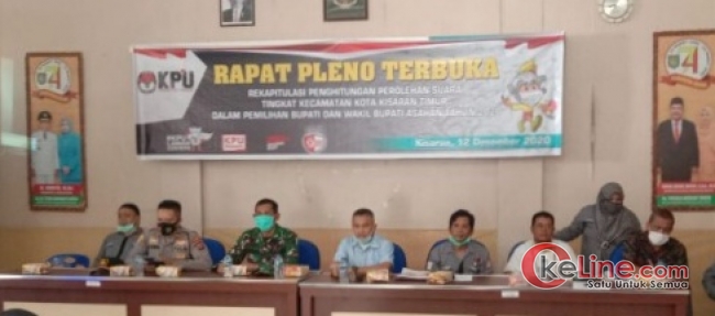 H.Rahmat Hidayat Buka Rapat Pleno Dikantor Camat Kisaran