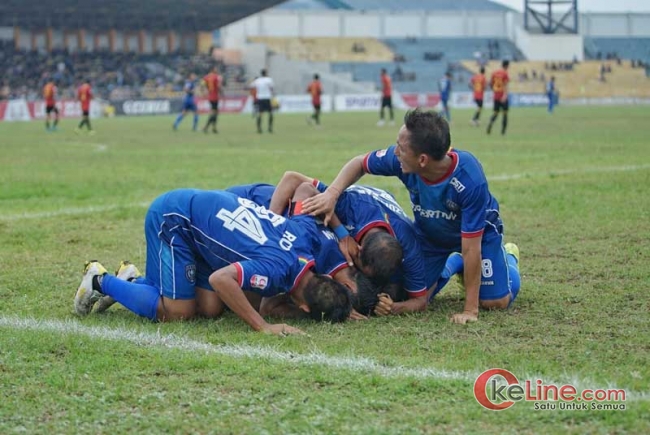 Liga 2 : Tekuk Persibat Batang, PSPS Riau Selamat dari Jurang Degradasi