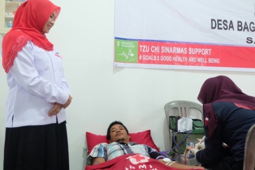 Zulaikhah Wardan Harapkan Instansi Perkantoran dan Perusahaan di Inhil Rutin Lakukan Donor Darah