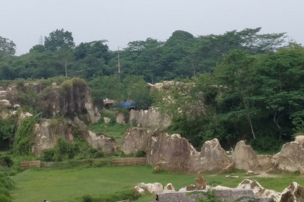 Disporabudpar Datangi Tempat Wisata Tebing Koja Lokasi Foto Bugil