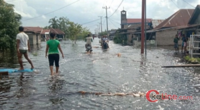 2 Minggu Terjebak Banjir, Warga Minta Pemkab Asahan Turun Tangan