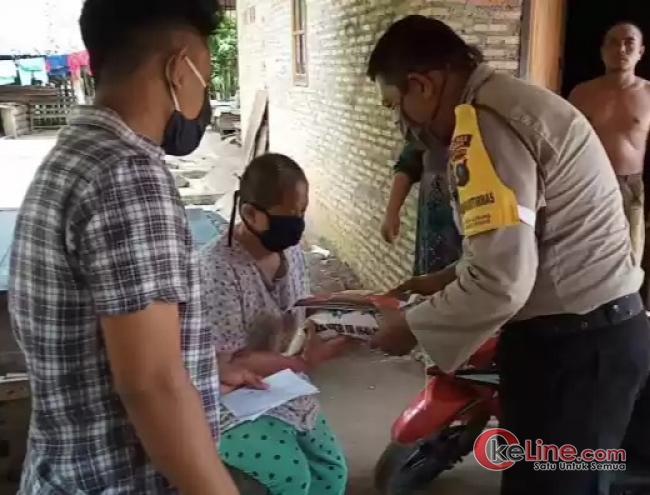 Bantu Warga Kurang Mampu, Polres Asahan Bagi Sembako