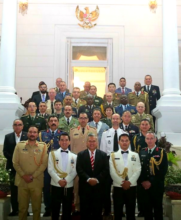 Tempat Pencak Silat Meriahkan Resepsi Diplomatik TNI di Mesir   