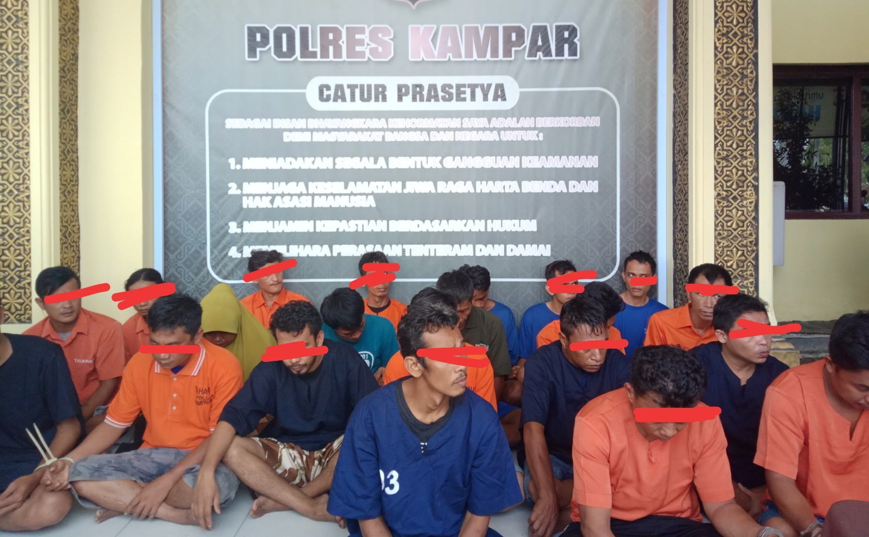 Oknum Anggota Polisi di Kampar Riau ditangkap, diduga Edarkan Shabu