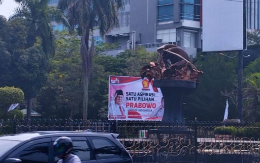 Tugu Selais Tiga Sepadan Pekanbaru Patah, Setelah 12 Tahun Berdiri Kokoh