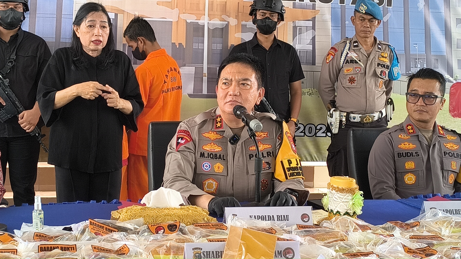 Polda Riau Gagalkan Penyelundupan 87,6 KG Sabu-sabu dan Ribuan Butir Ekstasi di Bengkalis