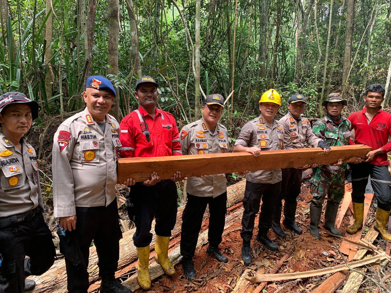 Kapolda Riau : Kayu Ditebang, Dibakar, lalu Jadi Kebun Sawit 