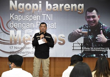 Kapuspen TNI : Tren Perang Media Sosial Makin Tajam