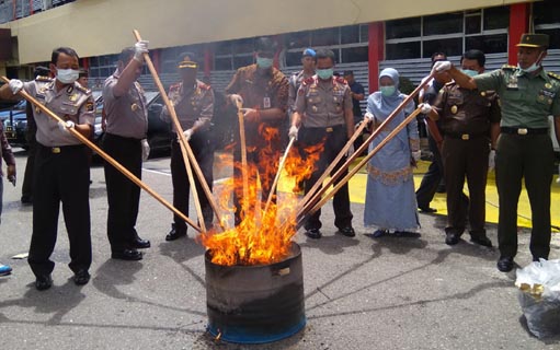 Kapolda Minta Pemilik Sabu 40 Kg Dihukum Mati