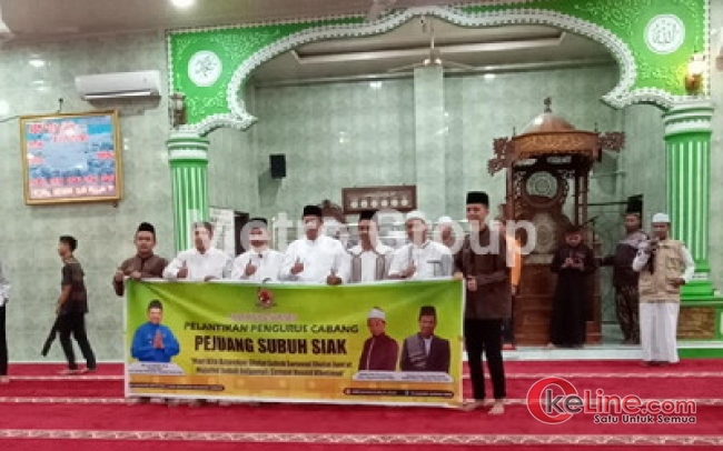 Pejuang Subuh Siak Dikukuhkan Bupati