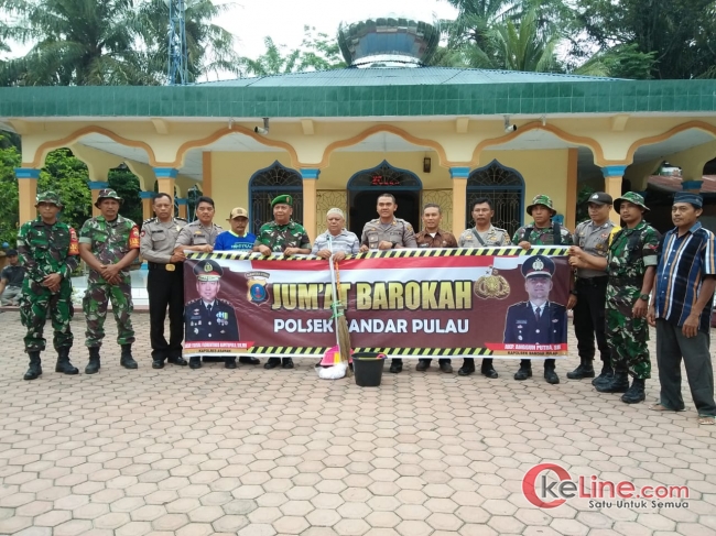 Perduli Sesama, Polsek Bandar Pulau Gelar Bhakti Sosial