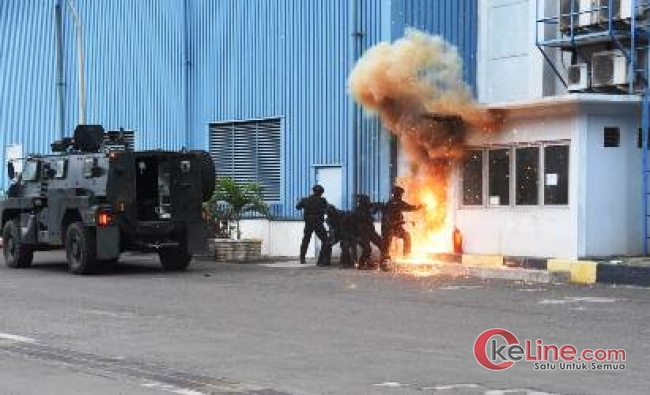 Koopssus dan Gabungan TNI Gelar Latihan Penanggulangan Terorisme