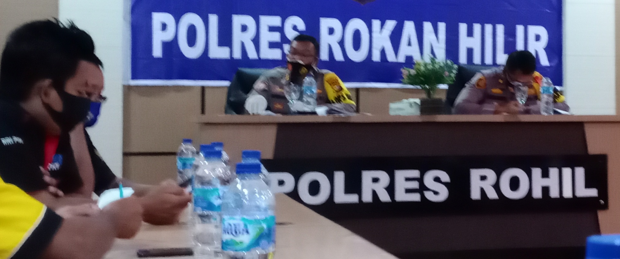 Kapolres Rohil  Resmi Larang Ormas FPI Lakukan Kagiatan dan Aktivitas 